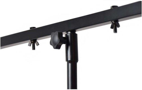 DNA Ls1 Lighting Stand With Bar High Max Load 20 Kg - Lighting Stand With T Bar 2.65 Metres High, Αντοχή 20kg Για Φώτα, Βάση Φωτιστικών - Φωτορυθμικών