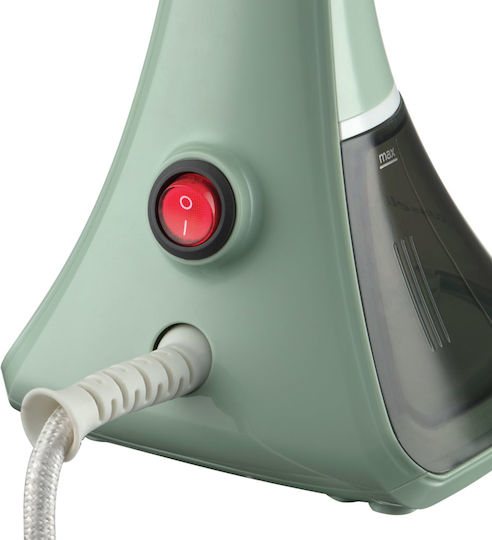 Russell Hobbs Steam Genie Essential Ατμοκαθαριστής Ρούχων Χειρός 1600W με Δοχείο 200ml Πράσινος