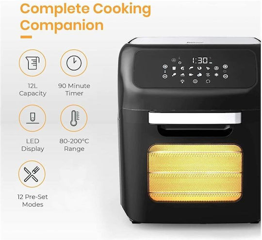Royalty Line Multi-Function Cooker 12lt 1800W Black