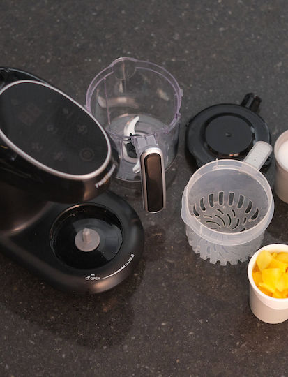 Twistshake Food Steamer with Blender with 3 Steaming Decks 0.9lt