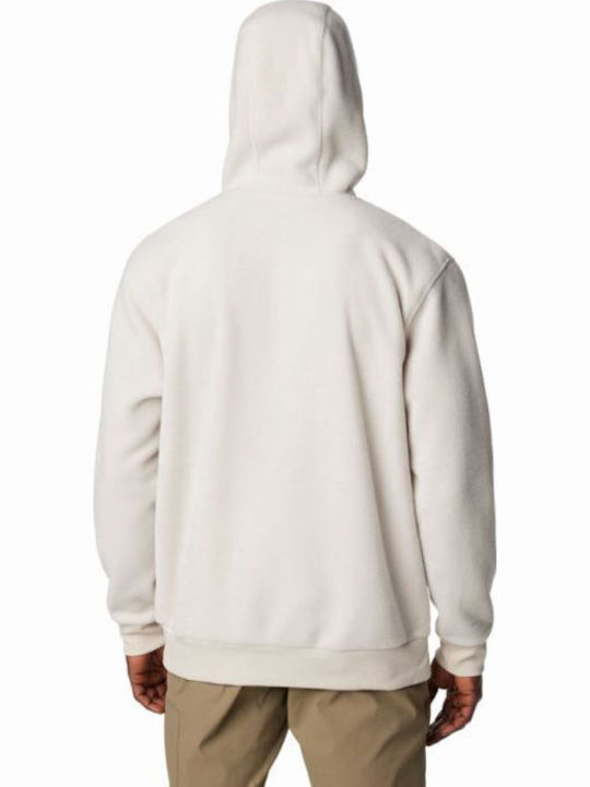 Steens Mountain Sweatshirt Fleece with Hood Gray
