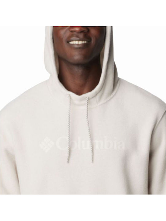 Steens Mountain Sweatshirt Fleece with Hood Gray