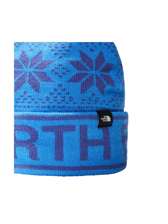 The North Face Kids Beanie Knitted Blue