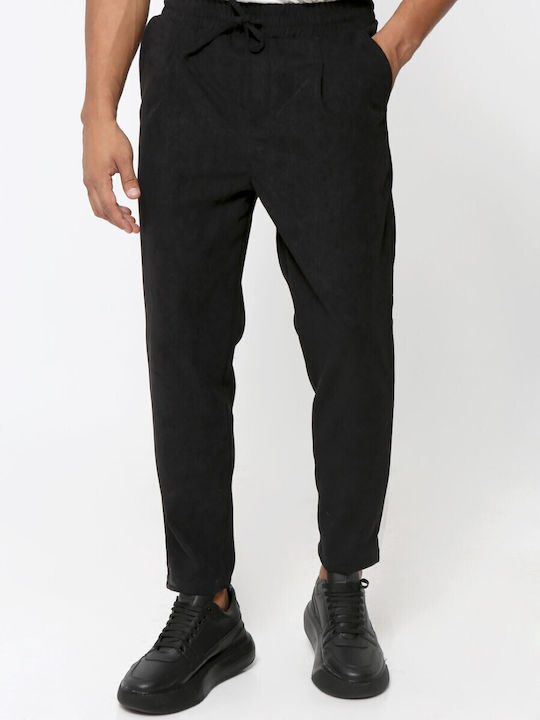 Herrenhosen Elastische Schwarze