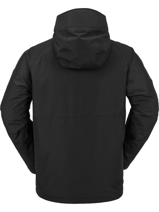 Volcom 2836 G0452408-BLK Ανδρικό Μπουφάν για Σκι & Snowboard Μαύρο