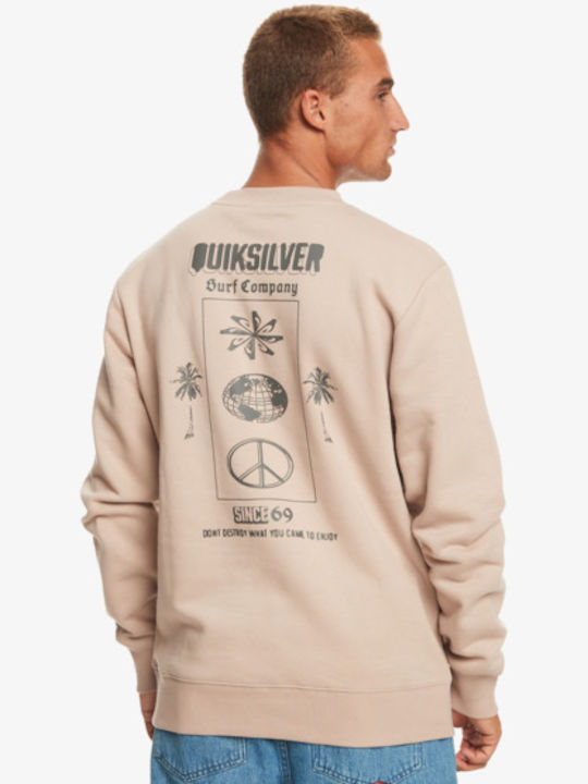 Quiksilver Sweatshirt Beige