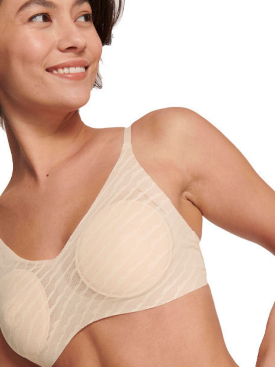 Sloggi Women's Bra without Padding Beige