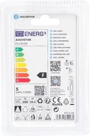 Aigostar Dulie Bec LED 4.5W 78mm pentru Soclu R7S Alb natural 450lm