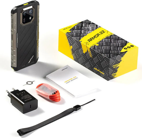 Ulefone Armor 22 Dual SIM (8/128GB) Ανθεκτικό Smartphone Μαύρο