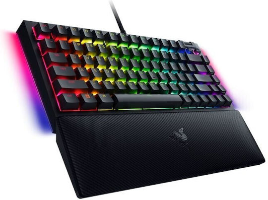 Razer BlackWidow V4 Gaming Mechanical Keyboard 75% with Razer Orange switches and RGB lighting (English US)