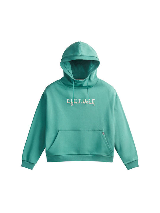 Picture Organic Clothing Women's Hooded Sweatshirt Green