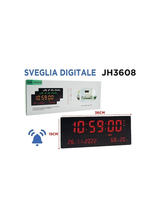 Factory Wall Clock Digital Plastic