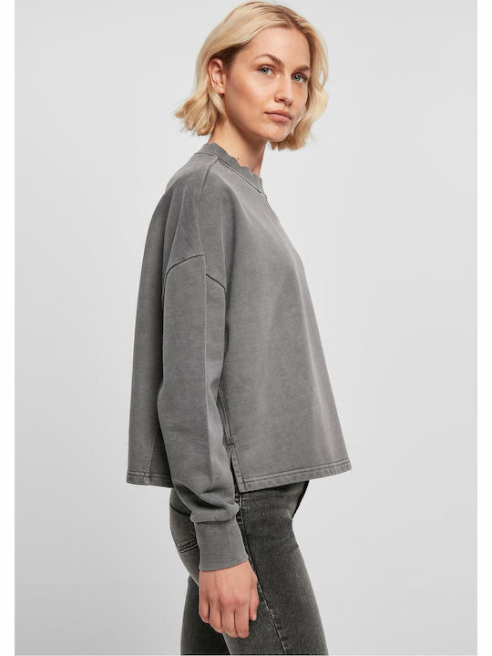 Long Women's Sweatshirt Gray