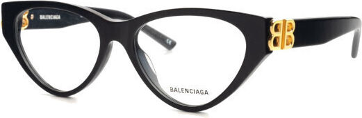 Balenciaga Women's Acetate Butterfly Frame Black BB0172O-001