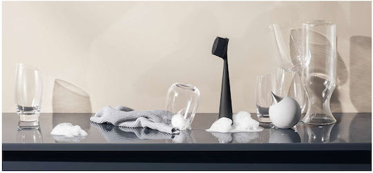 Eva Solo 530685 Kunststoff Reinigungsbürsten mit Handgriff für Platten Schwarz 1Stück