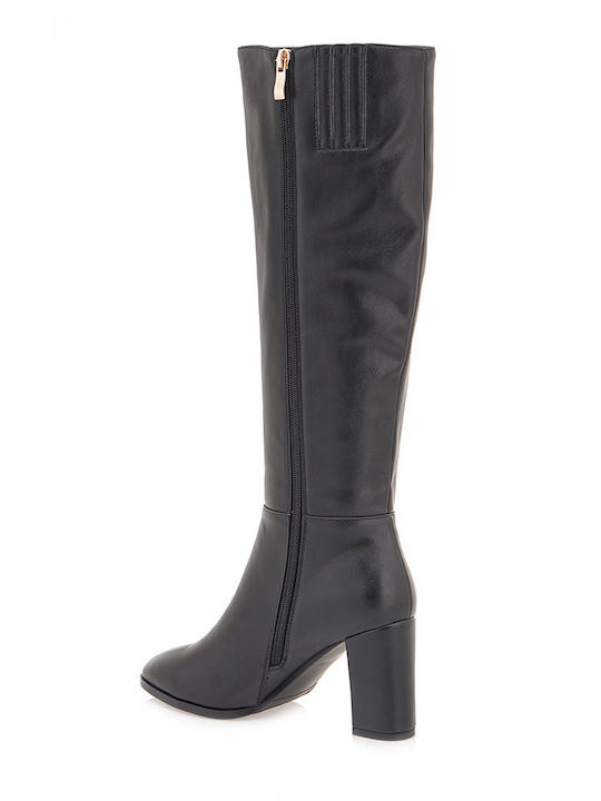 Seven Damenstiefel mit hohem Absatz Schwarz