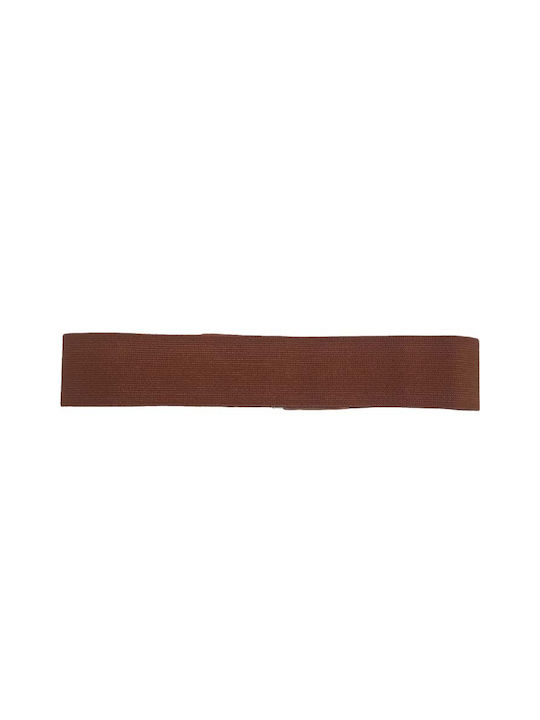 Elastic Women's Belt Brown