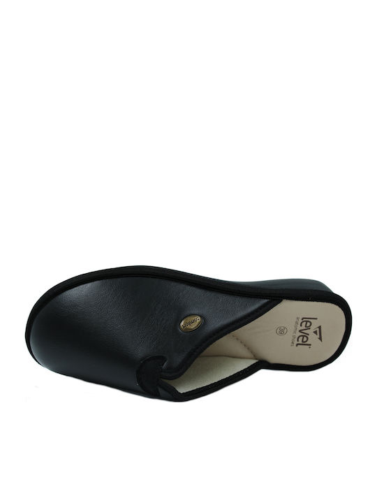 Anatomice Din Piele Papuci de Damă Negre