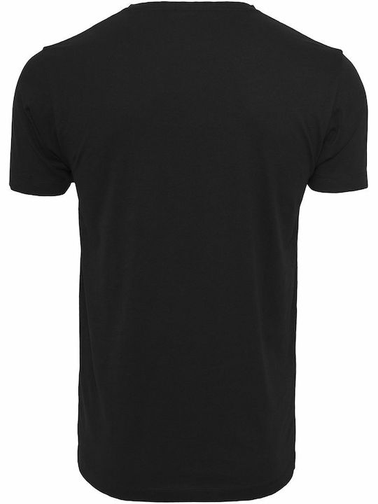 Mister Tee T-shirt με Στάμπα Μαύρο Βαμβακερό