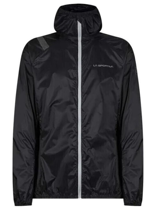 Blizzard Sportjacke Winddicht Schwarz
