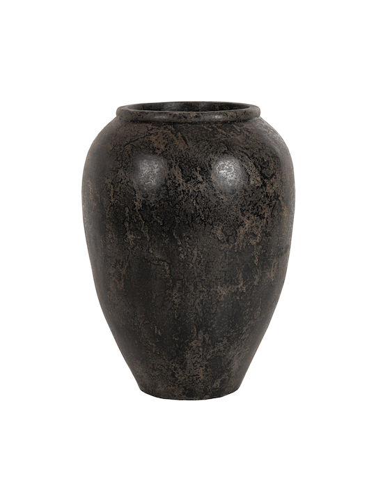 HomeMarkt Διακοσμητικό Βάζο Keramik Sparta Orange 35x35x85cm 1Stück