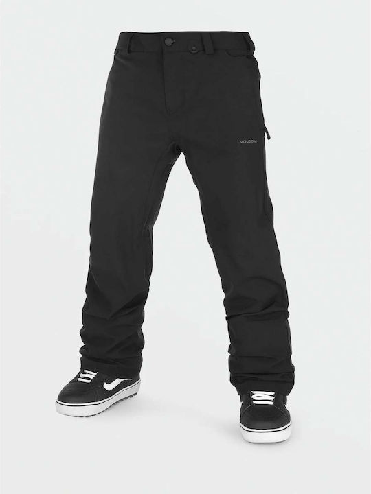 Volcom Freakin Snow Chino G1352414-BLK Men's Trousers for Ski & Snowboard Black