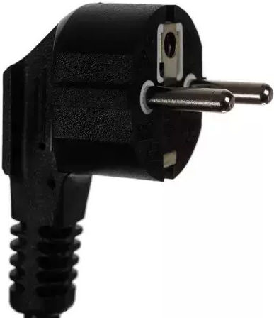 Izoxis Διπλή Χωνευτή Πρίζα Ρεύματος με 2 Θύρες USB με Καπάκι Μαύρη