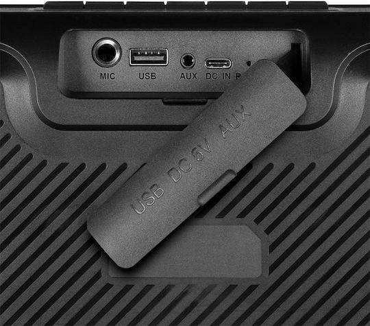 Sven PS-360 Ηχείο Bluetooth 24W με Ραδιόφωνο και Διάρκεια Μπαταρίας έως 10 ώρες Μαύρο