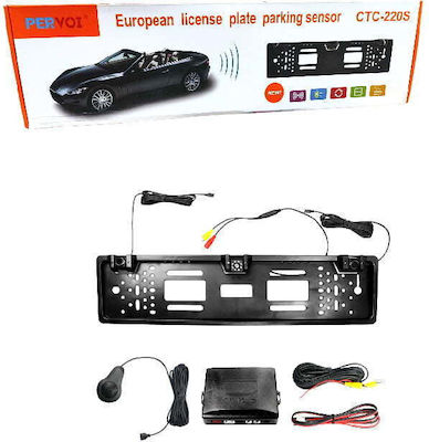 PerVoi Back Car Parking System with Camera in Black Colour