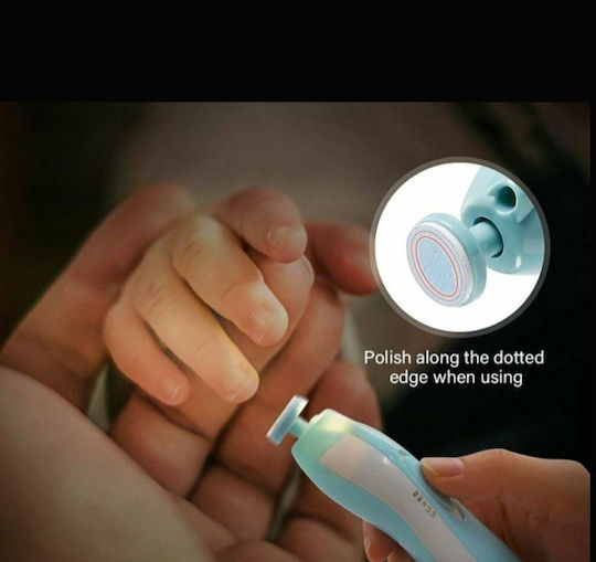 Baby Electric Nail File Blue 500-969924F-BL