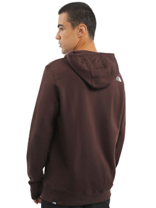 The North Face Men's Sweatshirt with Hood Brown