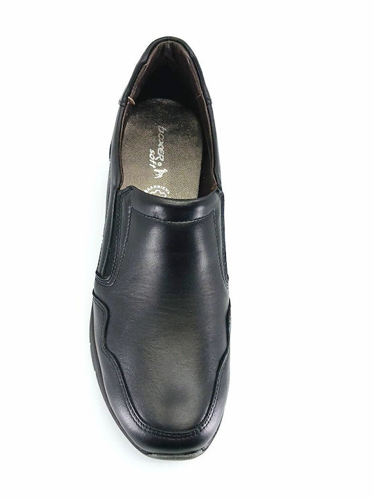 Slip-On-uri Pentru Femei De Piele Negre