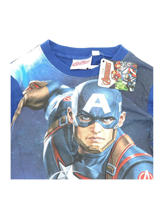 Marvel Kids' Pajamas Winter Blue