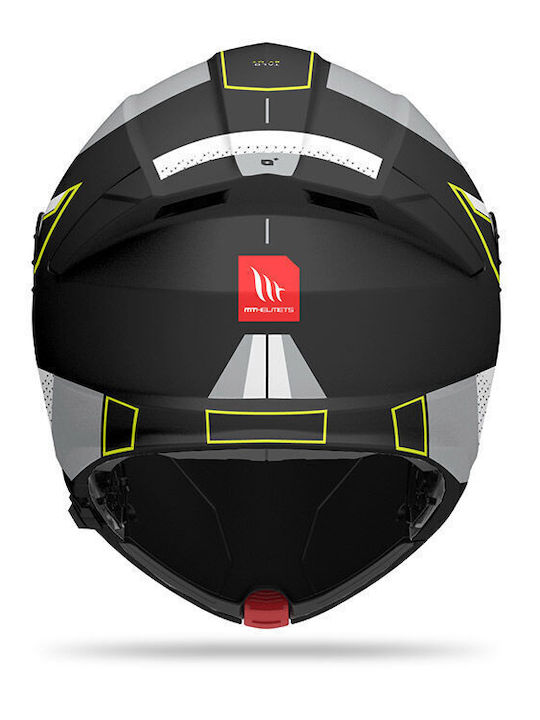 MT Genesis Talo B2 Black/Grey Matt Motorcycle Helmet Flip-Up ECE 22.06 / DOT 1650gr with Sunvisor