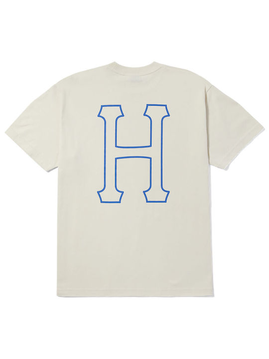 HUF Men's Short Sleeve T-shirt Beige