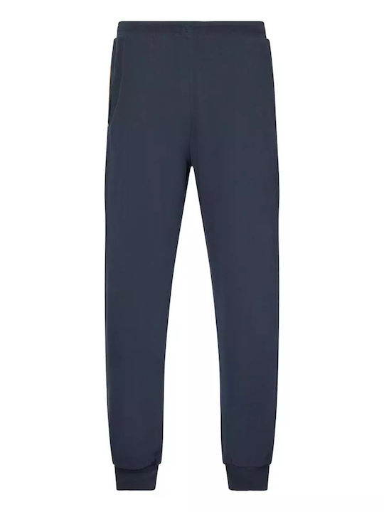 Sweatpants with Elastic Blue