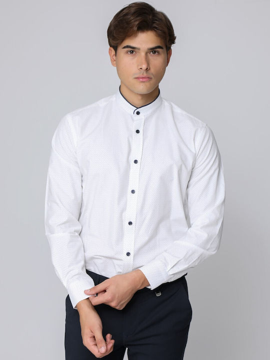 Tresor Men's Shirt Long Sleeve White