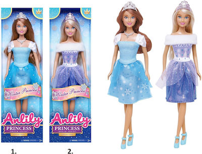 Blue Toys Anlily Winter Princess Doll for 3++ Years