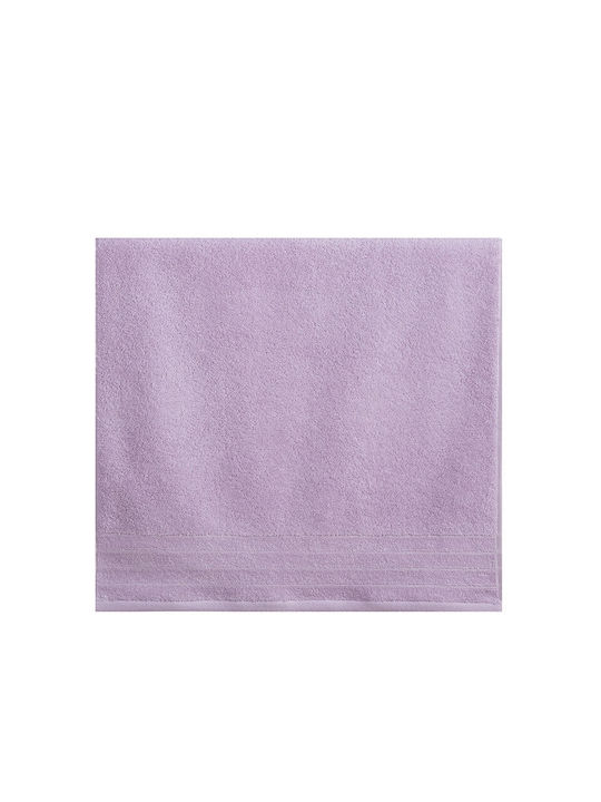 Nef-Nef Homeware Πετσέτα Προσώπου Fresh 50x90εκ. Lavender Βάρους 550gr/m²