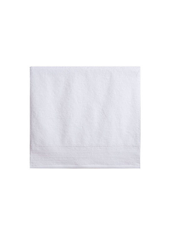 Nef-Nef Homeware Πετσέτα Σώματος Fresh 70x140εκ. White Βάρους 550gr/m²