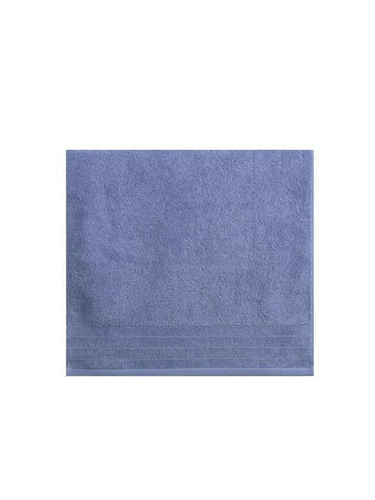 Nef-Nef Homeware Πετσέτα Προσώπου Fresh 50x90εκ. Blue 1113 Βάρους 550gr/m²