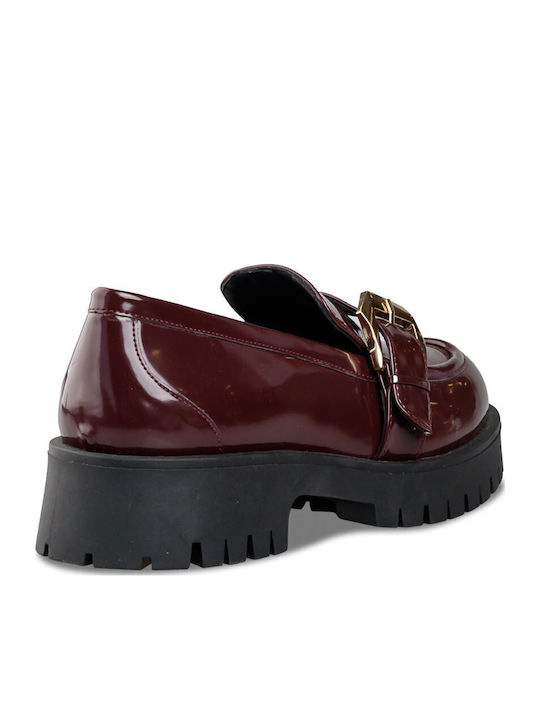 Damen Loafers in Rot Farbe