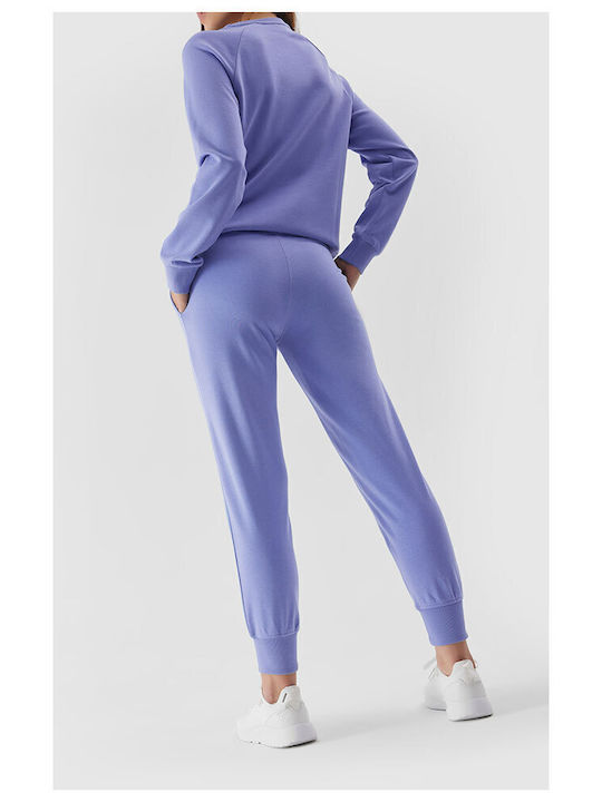 4F Damen-Sweatpants Lila