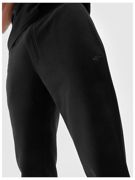 Sweatpants with Elastic Black