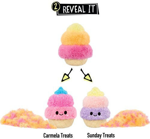 MGA Entertainment Λούτρινο Fluffie Stuffiez Ice Cream 25 εκ.