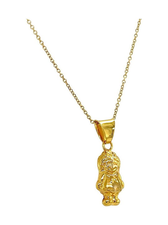Xryseio Kids Pendant Family in Gold 14K