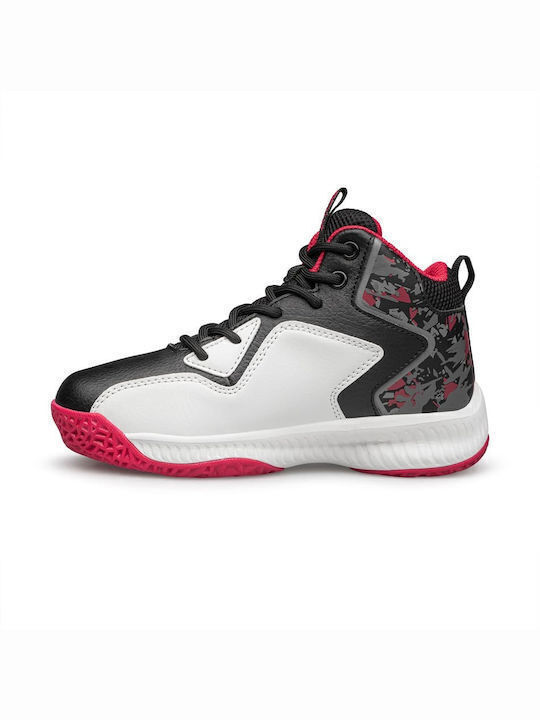 Μemory Pick Nanobionic High Basketball Shoes White