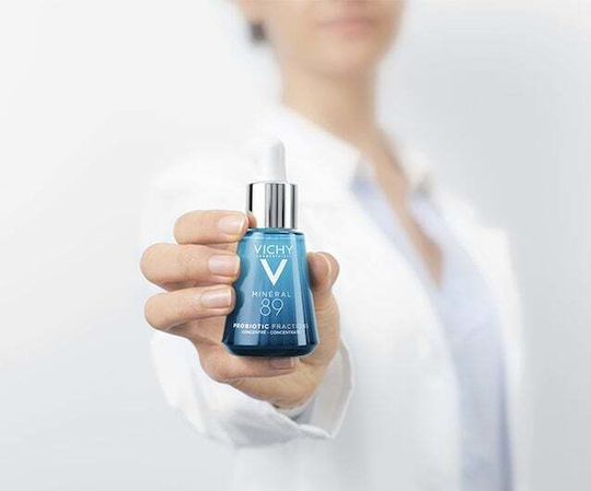Vichy Mineral 89 Probiotic Fractions Ενυδατικό & Αντιγηραντικό Booster Προσώπου με Νιασιναμίδη & Υαλουρονικό Οξύ για Αποτοξίνωση & Θρέψη 30ml