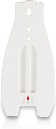 Cangaroo Analog Bade-Thermometer 0°C bis 50°C Weiß
