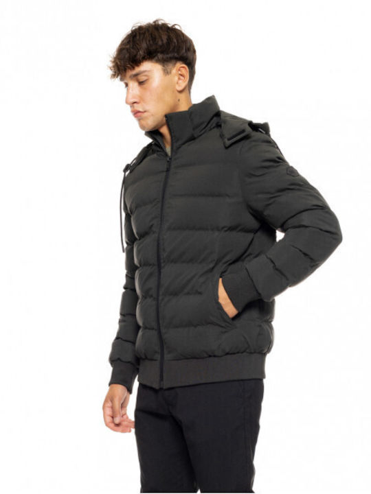 Splendid Herren Winter Jacke Bomber Grün